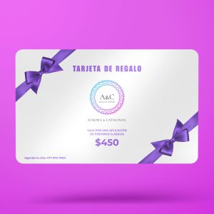 Tarjeta de regalo: pestañas clásicas