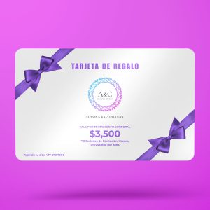 Tarjeta de regalo: Tratamiento corporal